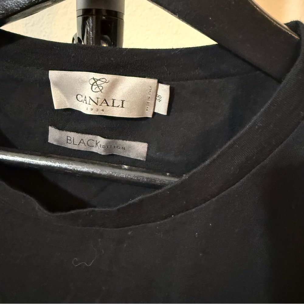 Canali Black Edition T-Shirt - Picture 3 of 7
